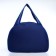 Sports bag with lightning, blue/blue color