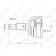 Lynxauto CO3401 External CHRUS | Before the right/lion |