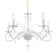 Chandelier 2182/5 E14 40W white 58x58x31 cm
