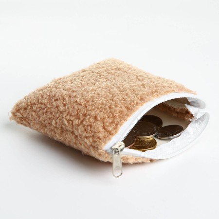 Lightning wallet, beige color-3