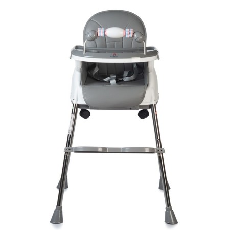 Biscuit feeding chair, gray color-3