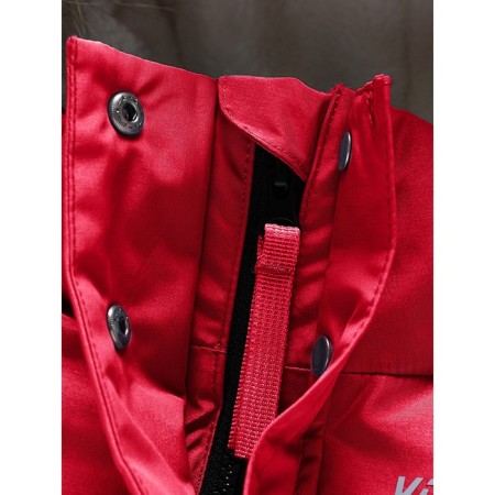 Winter park for a girl, height 140 cm, red color-6