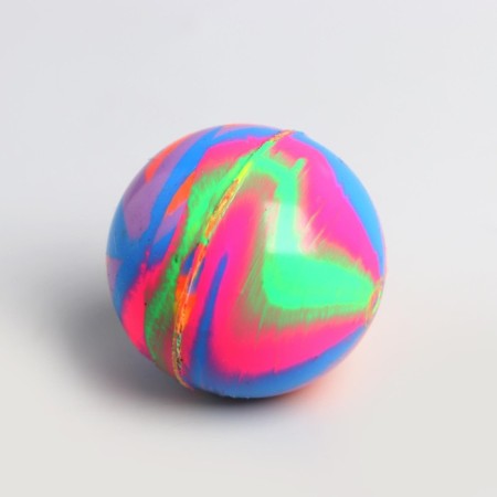 Rubber ball “overflow”, 4.2 cm, mixtures-2