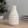 VAZ Coramics Table "Neuten" D-5 cm, 20x10.5 cm, white