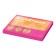 Block with a sticky edge paper 75x50 mm, Erichkrause "Neon", 100 sheets, pink