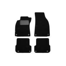 Коврики в салон Premium для Audi A6 АКПП 2004-2008, 2008-2011, седан, 4 шт., текстиль