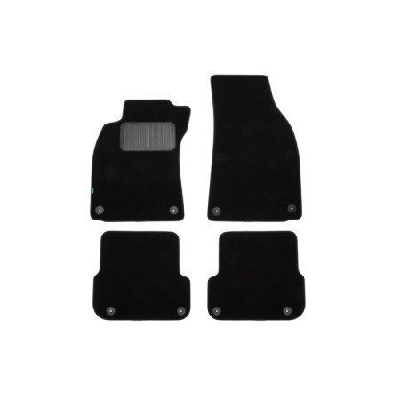 Rugs in the Premium salon for Audi A6 automatic transmission 2004-2008, 2008-2011, sedan, 4 pcs., Textile