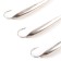 Vertical spinning "Yaman" Boat small, size 37 mm, 4 g, Nickel color