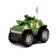 The rocket launcher car, works on batteries, lighting effects, mixtures