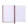 Dated diary of 2025, A6+, 176 sheets "Lyon", solid cover, pancake embossing, with liesa, block 80 g/m2, brown