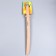 Samurai sword "Wakyzashi" 50 cm, from beech