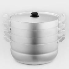 Mantock, 13 l, d = 34.5 cm, with 3 nets, metal cover