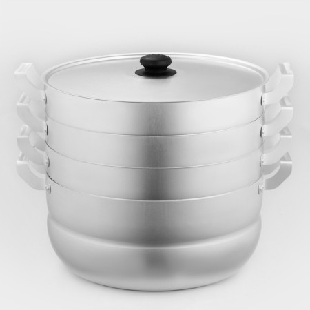 Mantock, 13 l, d = 34.5 cm, with 3 nets, metal cover