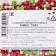 Confectionery Sprinking "Stars, Balls": green, white, burgundy, with a soft center, 50 g