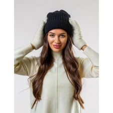 Female ISee hat, size 52-56, black color