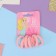 Hair elastic band "Mahrushka Sport" (set of 6 pcs) strips diagonal, 2.5 cm, mix