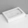 Strack for jewelry "Casket" 36 seats, 18.5 × 12.5 × 4 cm, white color