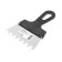 Rolling spatula, 150 mm, tooth 10 mm, stainless steel