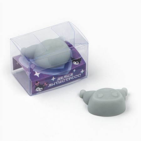 The anti -stress Mick "Gift is only for you", gray, 4.4 x 3.5 cm-1