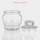Glass jar for spices of the Kalipso Dolyan, 200 ml, 10 × 8 cm