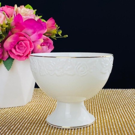 Lenardi Kremanka "White Rose", porcelain, 11.5 cm