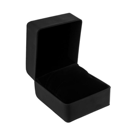 Casket for clock 1 department "Black with white line" matte 7.5x11x10.3 cm-5