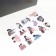 Photo album in 180 photos 9x7 cm "Style" with stickers 10 sheets mix