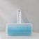 A video for cleaning clothes in a case, 18 × 17.5 × 6 cm, plastic, silicone, blue color