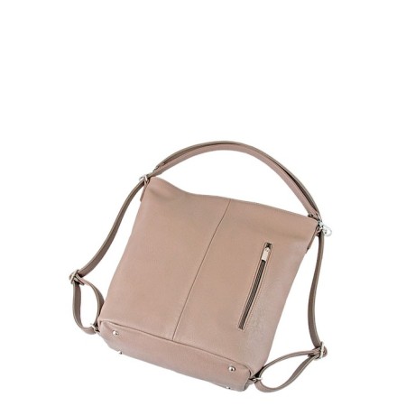 B2688 Bag bag, lightning department, dark beige color 34x25x13cm-1