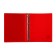 Folder on 4 rings A4, Calligrata "Panorama", 40 mm, 700 μm, facial pocket, red, mix