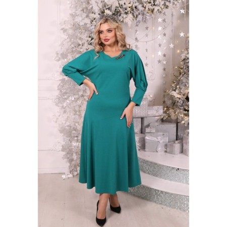 Women's dress, size 52, green color
