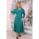 Women's dress, size 52, green color
