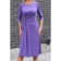 Female dress, size 48, purple color