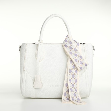 Textura wives, 25*7*21, OD with zipper, regure belt, white-2