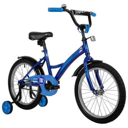 Bicycle 18 "Novatrack Strike, blue color-5