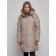 Coat insulated winter female, size 50, beige color