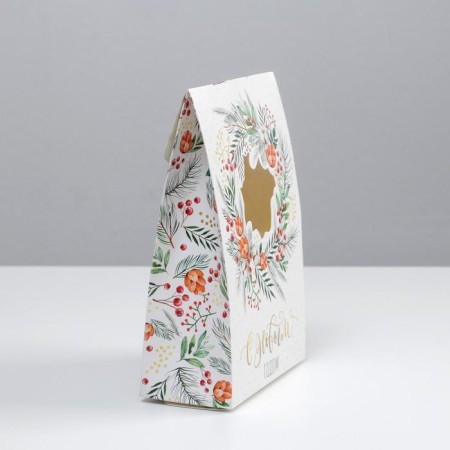 Folding box "Winter", 15 x 7 x 22 cm, new year-3