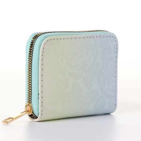 Women's wallet with lightning, colorful color