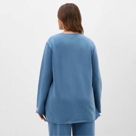 Women's sweatshirt MIST COZY STYLE, Blue, size 54-2