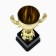 Cup 188 s, award figure, gold, plastic stand, 23.5 x 13 x 8 cm