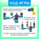 Board game "High-speed magnets", developing, 2-4 players, 3+