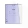Notebook 12 sheets in a cage, Erichkrause "Coverpro Pastel", lilac, with a plastic cover, an offset unit, whiteness 100%