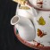 Keramic teapot keramic with metal sieve "Butterflies", 900 ml