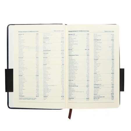Lowed diary, PVC cover, A5 format, 140 sheets in a cage, metallic, mix-6