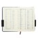 Lowed diary, PVC cover, A5 format, 140 sheets in a cage, metallic, mix