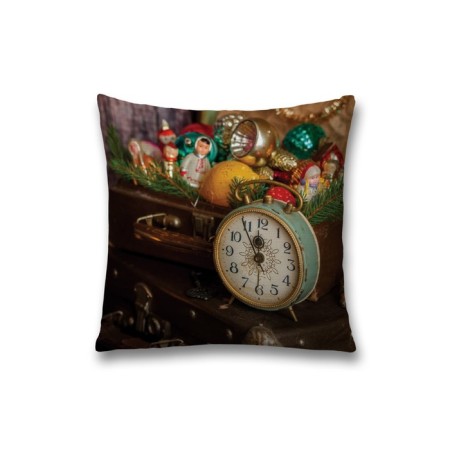 Decorative pillowcase "New Year knocks", on a zipper, size 45x45 cm