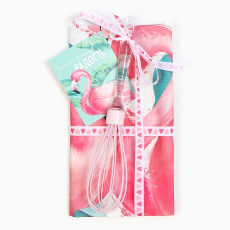 Set gift "inspiration" with a towel 40x73 cm, kitchen coronet.-5