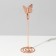 KEALLECTIONAL with the clamp "Butterfly", 4.5 × 4.5 × 13 cm, color pink gold