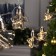 Garland “thread” 3 m with nozzles “Star light bulbs”, IP20, transparent thread, 80 LED, glow warm white, 8 modes, 220 V
