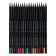 Pencils colored 18 colors Blackwoodcolor, plastic, three -sided, mix